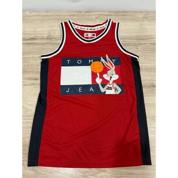 Tommy Jeans x Space Jam Basketball Jersey A New Legacy Looney Tunes-Youth Med. - Picture 1 of 10